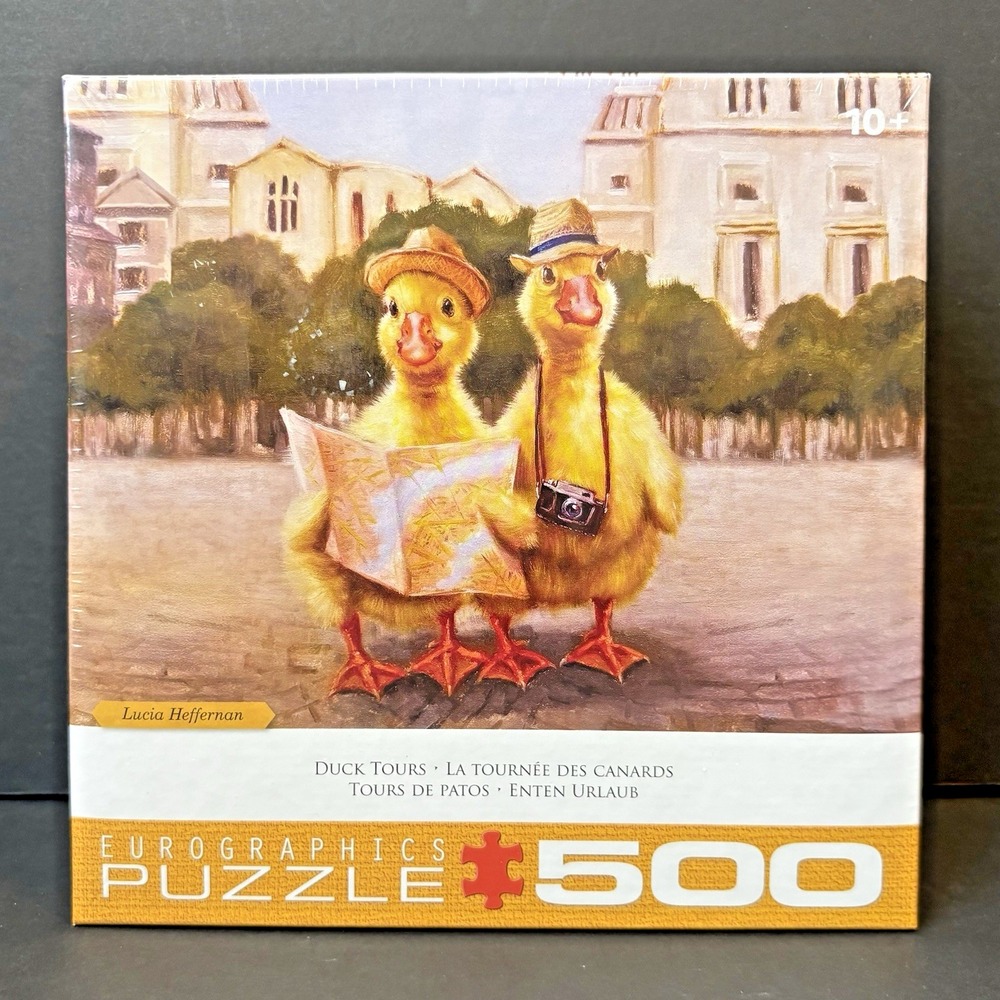 Eurographics Puzzle Duck Tours by Lucia Heffernan 500 Pieces New NIB 8501-5548